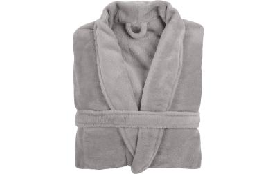 Tiseco Bademantel COSY grau L/XL