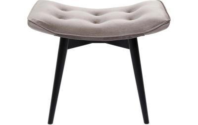 Kare Hocker Black Vicky Velvet