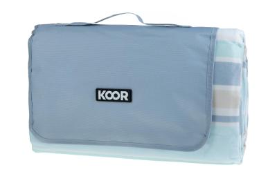KOOR Picknickdecke Stripe skyline