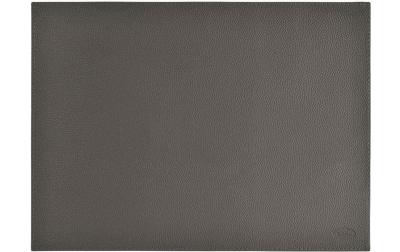 Duni Tischset Leder grau