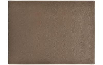 Duni Tischset Leder taupe