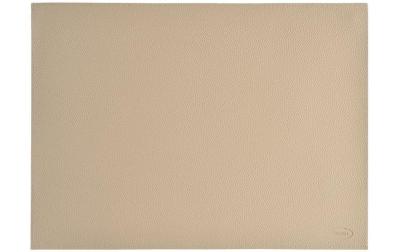 Duni Tischset Leder sand