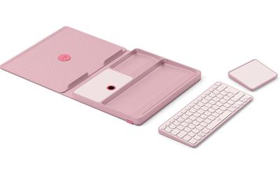 Logitech Pop-Up Desk bohemian blush
