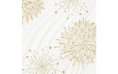 Duni Servietten 3-lagig Sparkly White