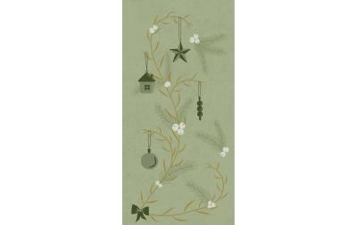 Duni Servietten Bio DSF Noel Pistachio
