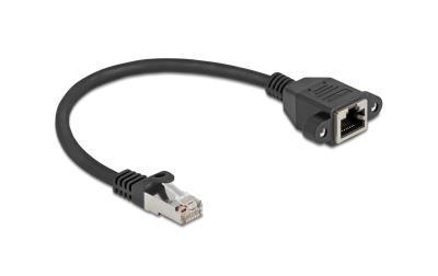 Delock Netzwerkverlängerung, 25cm, ST-BU