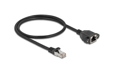 Delock Netzwerkverlängerung, 50cm, ST-BU
