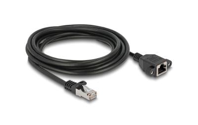 Delock Netzwerkverlängerung, 2m, ST-BU