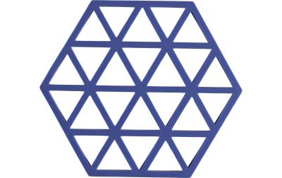Zone Topfuntersetzer Triangles, Indigo