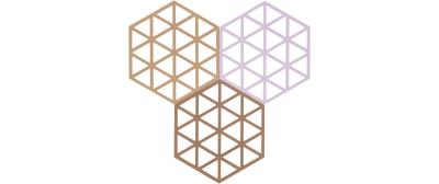 Zone topfuntersetzer Triangles 3erSet