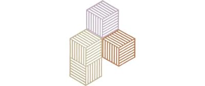 Zone Topfuntersetzer Hexagon 3er Set