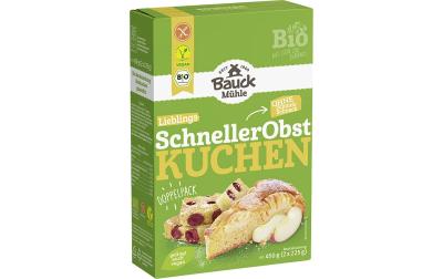 Backmischung schneller Obstkuchen