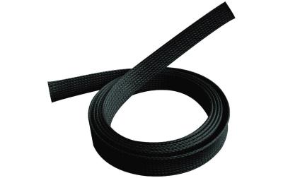 Kabelschlauch Polyester 1,80m Schwarz