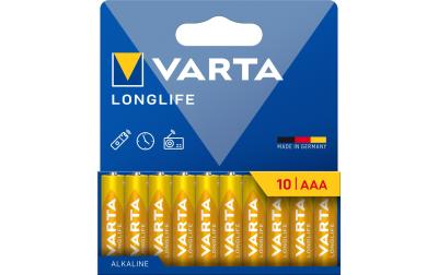 VARTA Longlife AAA, 1.5V, 10Stk