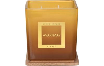 AVA & MAY Duftkerze Crème Brulée, 450g