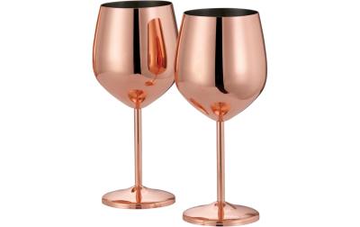 Oak&Steel Weingläser Rosegold, 2er Set
