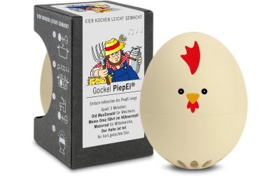 PiepEi Küchentimer singende Eieruhr Gockel