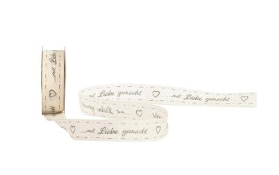 Spyk Geschenkband ...mit Liebe gemacht