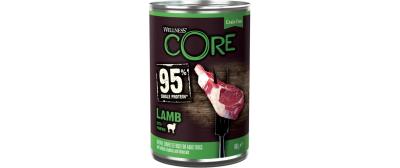 Wellness Core Dog Lamm, Kürbis 400g