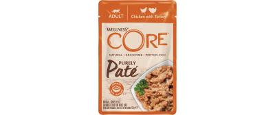 Wellness Core Cat Huhn, Truthahn 85g