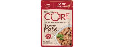 Wellness Core Cat Huhn, Rind 85g