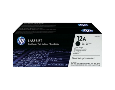 HP Toner 12A - Black 2er-Pack (Q2612A)