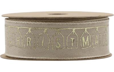 Chic Antique Geschenkband Merry Christmas