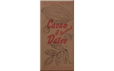 Dattelschokolade Hazelnut 65%