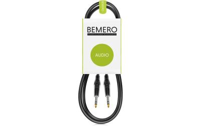 Bemero BAC1515-75BK 6.3 Klinke m+m 0.75m