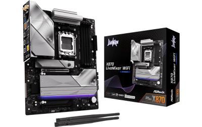 ASRock X870 LIVEMIXER WIFI, ATX, AM5
