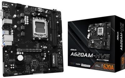 ASRock A620AM-HVS, µATX, AM5