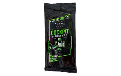 Cockpit Clean Wipes, Pack à 15 Stück