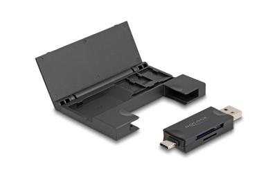 Delock USB-C und A Card Reader, 5Gbps
