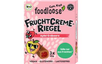 Foodloose Fruchtcreme-Riegel Apfel-Erdbeere