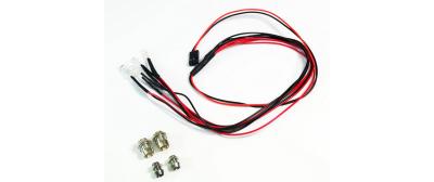 Absima 1:10 LED Set weiss/rot