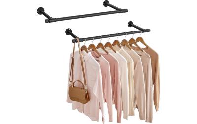 Songmics Garderobestangen Wand, 2 Stück