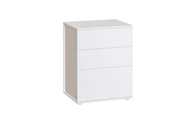 Songmics Nachttisch in Weiss