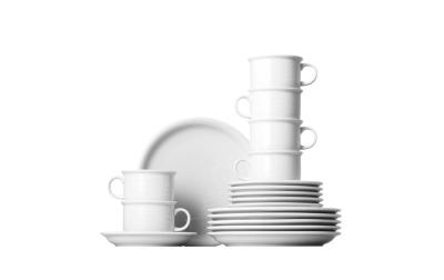 Thomas Kaffee Set Trend Weiss