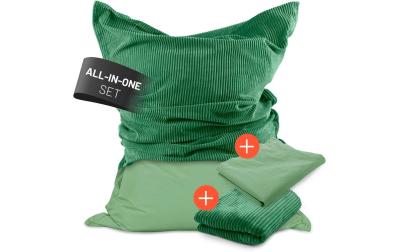 Lumaland Sitzsack 380l pastellgrün