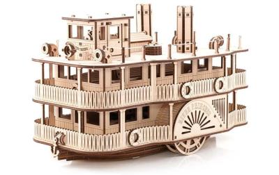 EWA Raddampfer 3D Holzbausatz