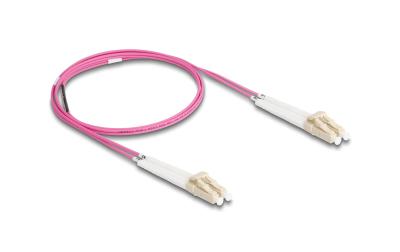Delock LWL Duplex Patchkabel, OM4, 1m