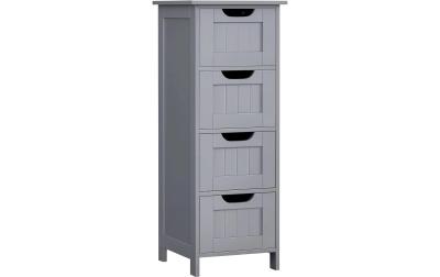 Vasagle Schrank Landhausstil, Grau