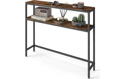 Vasagle Konsolentisch Schwarz-Braun