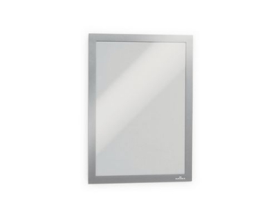 Durable Duraframe A4, silber, 2 Stück