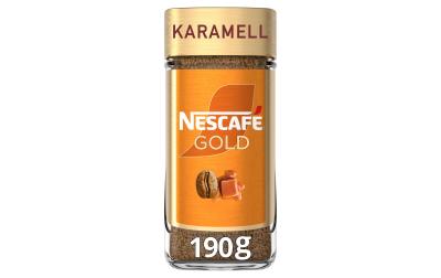 Nescafé Gold Karamellöslicher Kaffee Glas