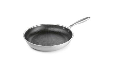 BRATmaxx Edelstahl Pfanne 24cm silber