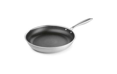 BRATmaxx Edelstahl Pfanne 28cm silber