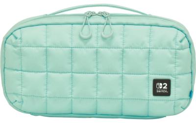 Nintendo Switch 2 Tasche Green Quilted