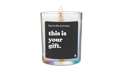 ChattyCandles Duftkerze Due to the economy,