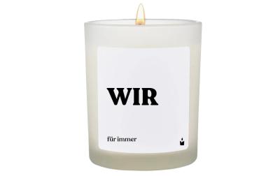 ChattyCandles Duftkerze Wir - für immer